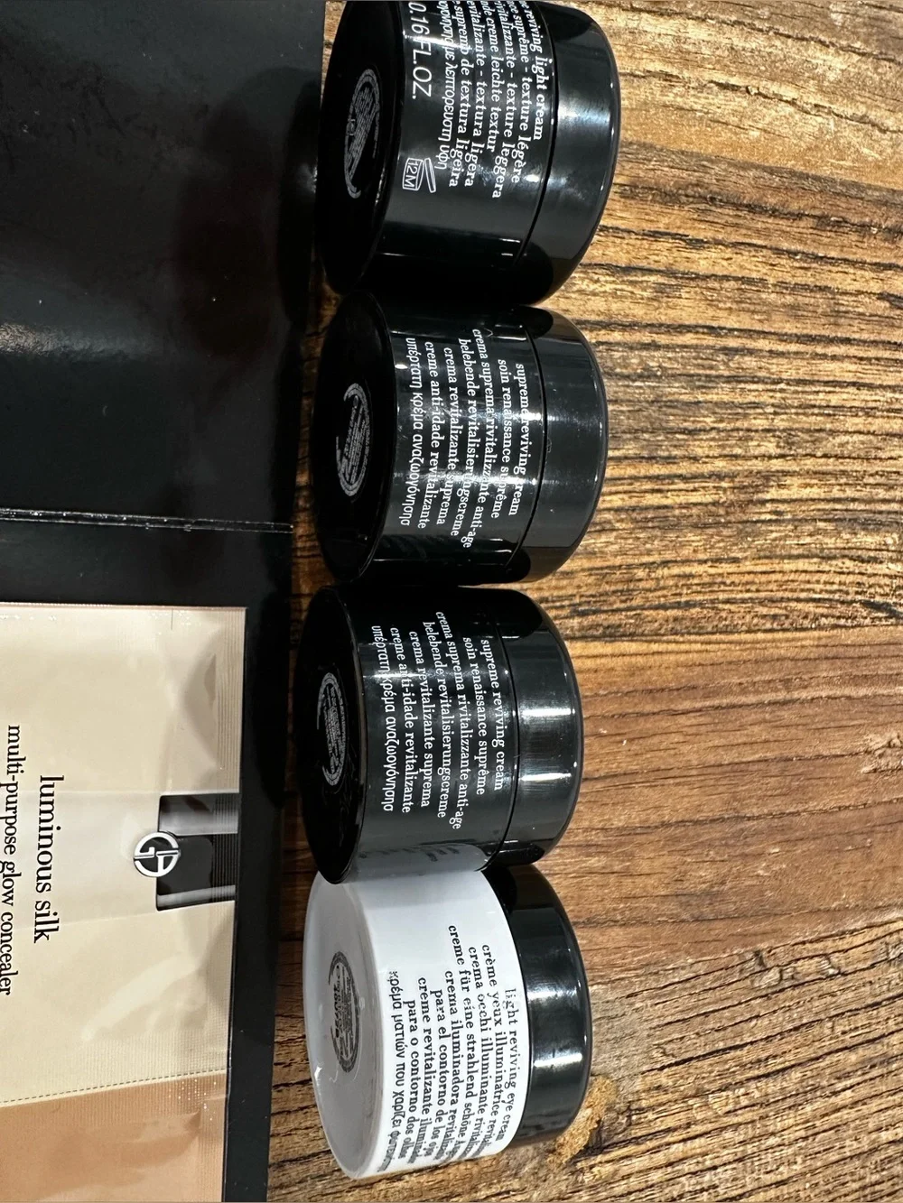 Giorgio Armani Men Grooming Kit - Black, White & Red Accents